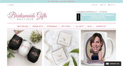 Desktop Screenshot of bridesmaidgiftsboutique.com